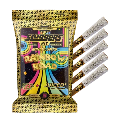 sluggers hit mini-blunt Rainbow Road