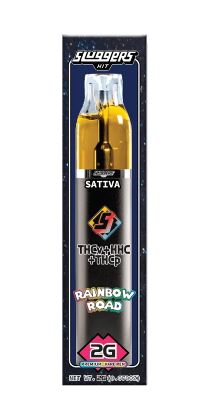 Sluggers hit vapes Rainbow Road